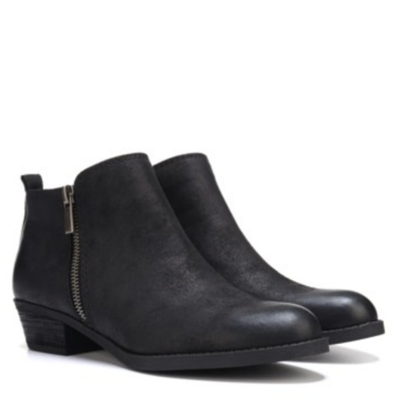 Black suede bootie - Picture 1 of 4